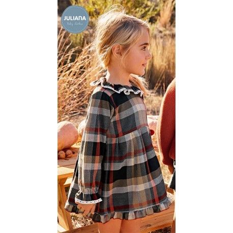 Juliana Winter Baby Girl Squared Dress Lucero