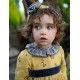 DBB Collection Winter Baby Girl Ocher Set Flowers