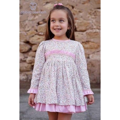 DBB Collection Winter Girl Dress Small Flowers