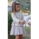DBB Collection Winter Girl Beige Dress Squares