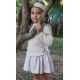 DBB Collection Winter Girl Beige Dress Squares