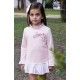 DBB Collection Winter Girl Pink Dress Squares