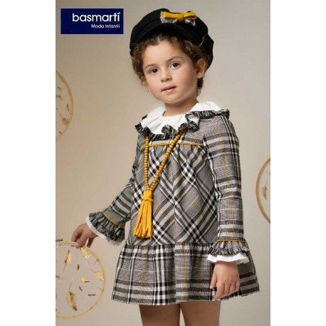 Basmartí Invierno Vestido niña La Dama de las Camelias Volante
