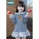 Coco Acqua Invierno Vestido niña Ardilla