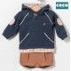 Coco Acqua Winter Baby Boy Navy and Brown Set