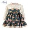 Miranda Invierno Vestido niña Estrellitas y Flores