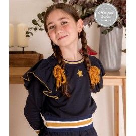 Mon Petit Bonbon Invierno Sudadera niña Estrellas
