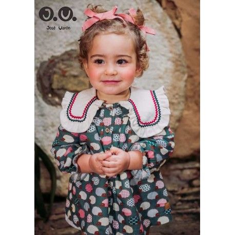 José Varón Invierno Vestido bebé niña Erizos