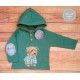 Mon Petit Bonbon Invierno Sudadera niño Verde Perrito