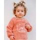 Cocote Invierno Conjunto bebé niña Salmón Oso