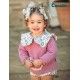 Cocote Winter Baby Girl Mauve Set Ethnical
