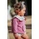 Cocote Winter Baby Girl Mauve Set Ethnical