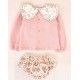Cocote Winter Baby Girl Mauve Set Ethnical