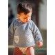 Cocote Invierno Conjunto bebé niño Azul Étnico