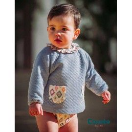 Cocote Winter Baby Boy Blue Set Ethnical