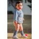 Cocote Invierno Conjunto bebé niño Azul Étnico
