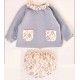 Cocote Winter Baby Boy Blue Set Ethnical