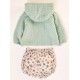Cocote Invierno Conjunto bebé niño Verde Pájaros