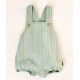 Cocote Invierno Conjunto bebé niño Pájaros con Peto Verde