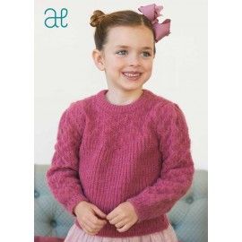 Abel & Lula Invierno Jersey niña Grosella