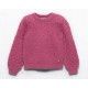 Abel & Lula Winter Girl Currant Sweater