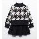 Abel & Lula Winter Girl Black and White Set