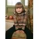 Abel & Lula Winter Girl Black Set Squares