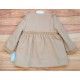 Babine Winter Girl Beige Coat with Pompom