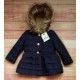 Nekenia Winter Baby Girl Navy Padded Coat