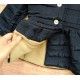 Nekenia Winter Baby Girl Navy Padded Coat