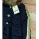 Nekenia Winter Baby Girl Navy Padded Coat