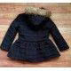Nekenia Winter Girl Navy Padded Coat