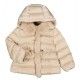 Abel & Lula Winter Girl Hair Beige Satin Coat