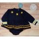 Mon Petit Bonbon Winter Baby Girl Navy Set Stars