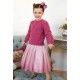 Abel & Lula Winter Girl Currant Sweater