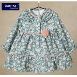 Basmartí Winter Baby Girl Dress La Bella Durmiente
