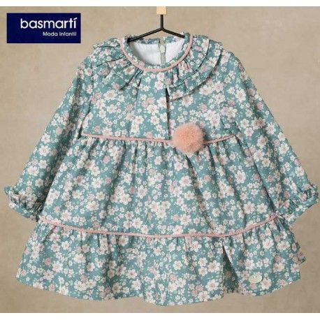 Basmartí Winter Baby Girl Dress La Bella Durmiente