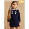 Cuka Invierno Vestido niña El Beso del Hada Marino Recto