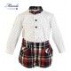 Miranda Invierno Conjunto bebé niño Rombitos y Cuadros