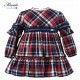 Miranda Invierno Vestido niña Cuadros y Volantes