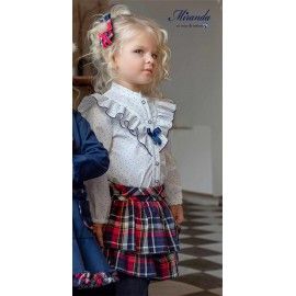 Miranda Invierno Conjunto niña Rombitos y Cuadros
