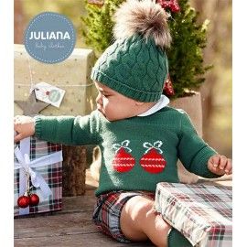 Juliana Invierno Conjunto bebé niño Chispa Bolas de Navidad