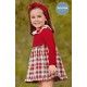 Juliana Invierno Vestido bebé niña Burbuja