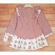 Blanca Valiente Invierno Vestido niña Rosa Muñecas