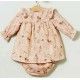 Coco Acqua Invierno Vestido bebé niña Rosa Ciervos