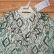 Coco Acqua Invierno Vestido niña Étnico Verde