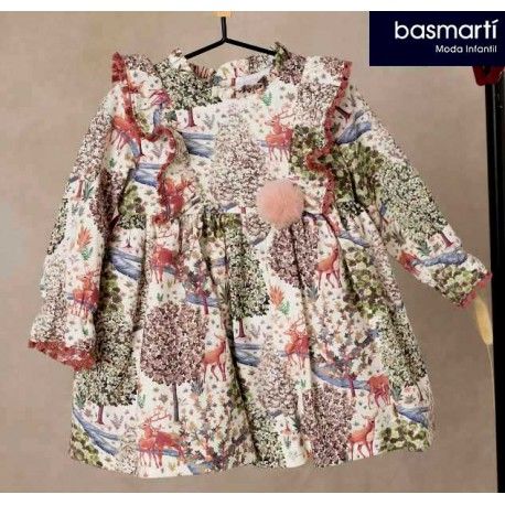 Basmartí Invierno Vestido bebé niña Raymoneda