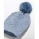 Abel & Lula Winter Girl Blue Hat and Scarf