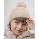 Abel & Lula Invierno Gorro y Bufanda niña Beige