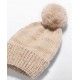 Abel & Lula Invierno Gorro y Bufanda niña Beige
